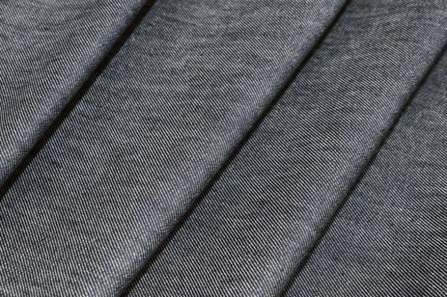 TESSUTO JEANS PURO COTONE BLU
