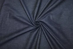 TESSUTO JEANS PURO COTONE STRETCH NON TRATTATO BLU