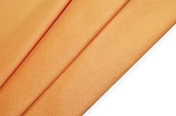 TESSUTO JEANS STRETCH EFFETTO CANGIANTE ARANCIO