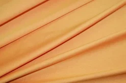 TESSUTO JEANS STRETCH EFFETTO CANGIANTE ARANCIO