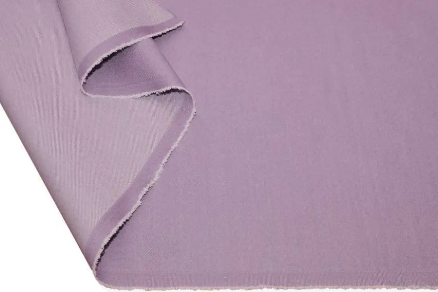 TESSUTO JEANS STRETCH LILLA