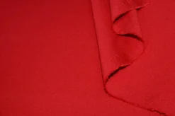 TESSUTO JERSEY PUNTO MILANO IN VISCOSA ROSSO