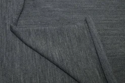 TESSUTO JERSEY PURA LANA GRIGIO MELANGE