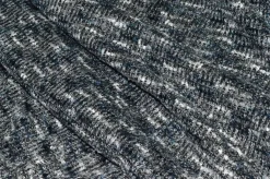TESSUTO JERSEY TRAMA EFFETTO CHANEL GRIGIO BLU