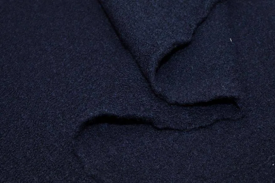 TESSUTO LANA COTTA BLU