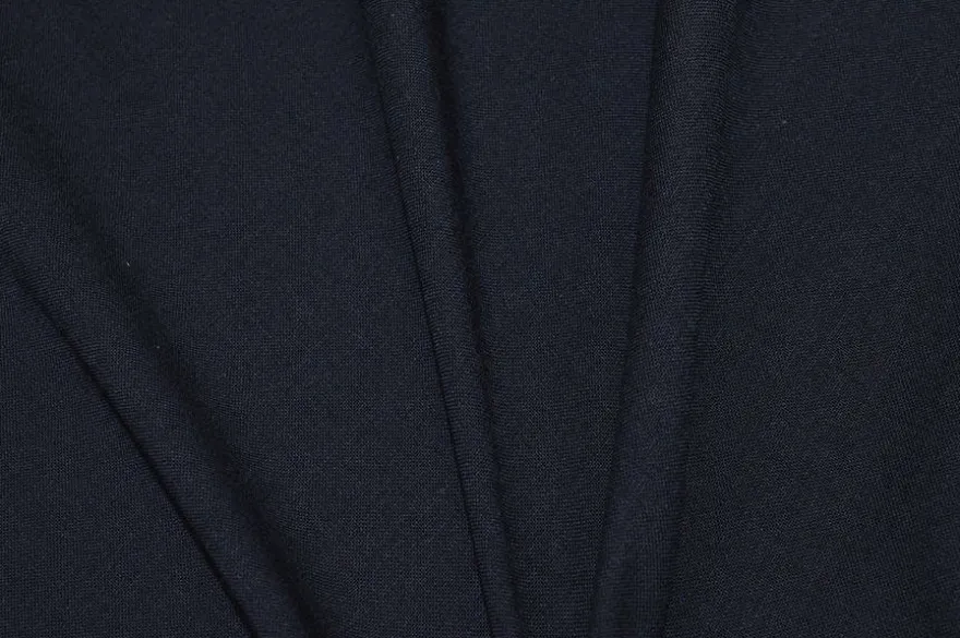 TESSUTO LANA STRETCH BLU CLASSICO