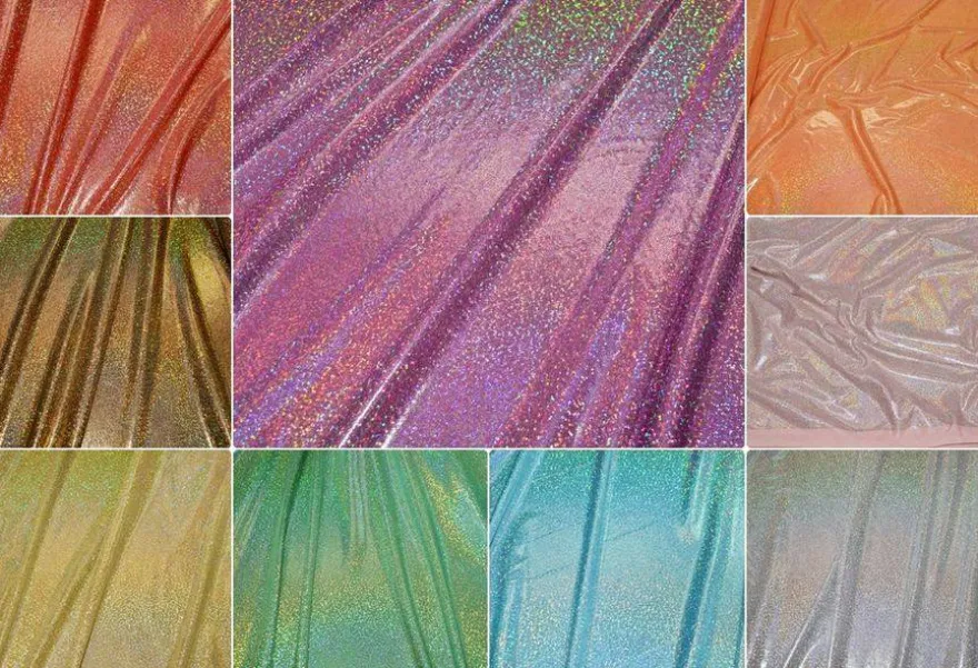 TESSUTO LYCRA LUREX GLITTERATA