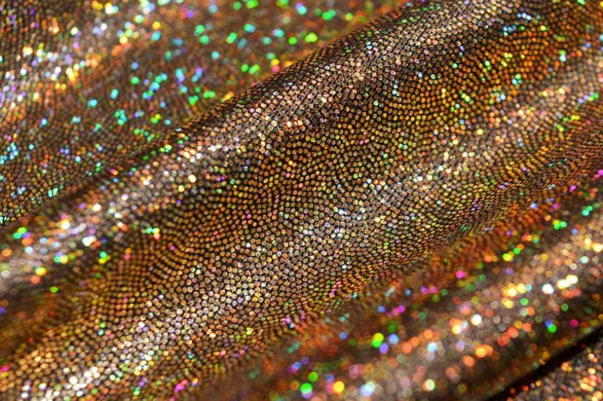 TESSUTO LYCRA LUREX GLITTERATA