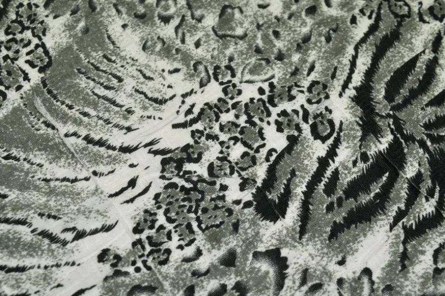 TESSUTO MAGLINA A BALZE ANIMALIER