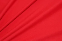TESSUTO MAGLINA COTONE NIDO D'APE PER POLO ROSSO