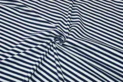 TESSUTO MAGLINA COTONE RIGHINO BLU