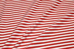 TESSUTO MAGLINA COTONE RIGHINO ROSSO