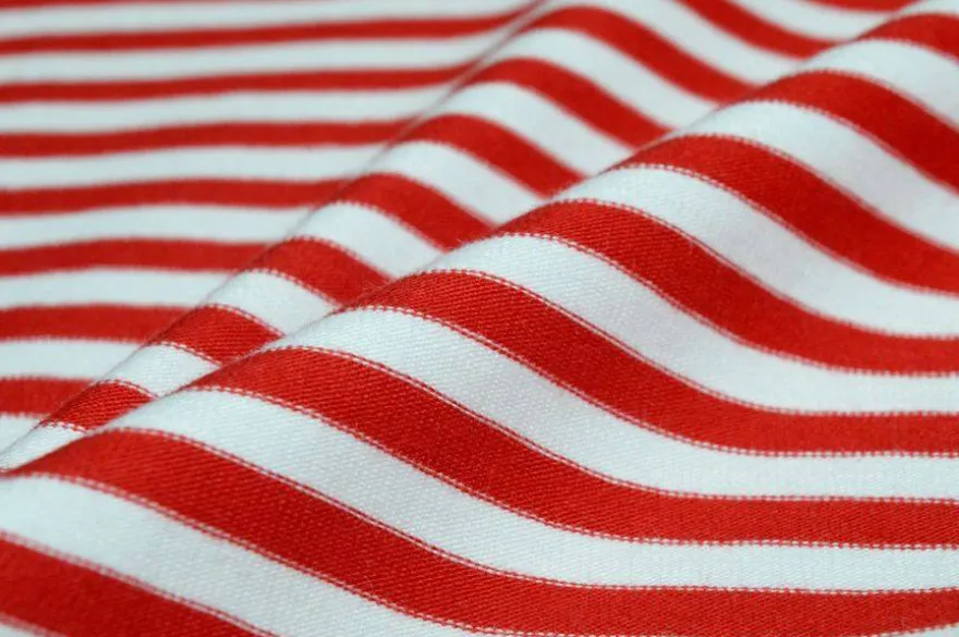 TESSUTO MAGLINA COTONE RIGHINO ROSSO