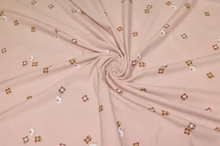 TESSUTO MAGLINA IN COTONE FANTASIA UCCELLINI