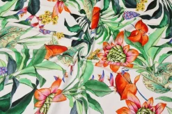 TESSUTO MAGLINA IN VISCOSA FANTASIA TROPICAL
