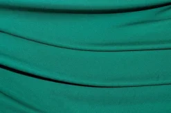 TESSUTO MAGLINA PURA VISCOSA MANO CREPE VERDE SMERALDO