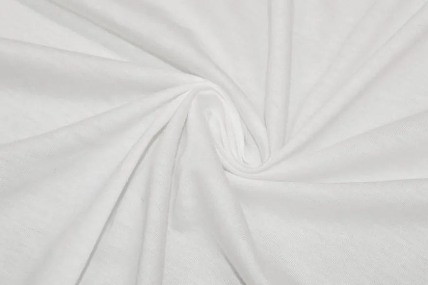 TESSUTO MAGLINA PURA VISCOSA BIANCO