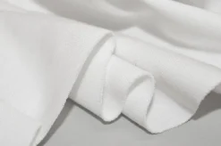 TESSUTO MAGLINA PURO COTONE BIANCO
