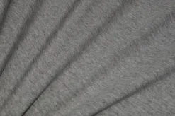 TESSUTO MAGLINA PURO COTONE GRIGIO CHIARO MELANGE