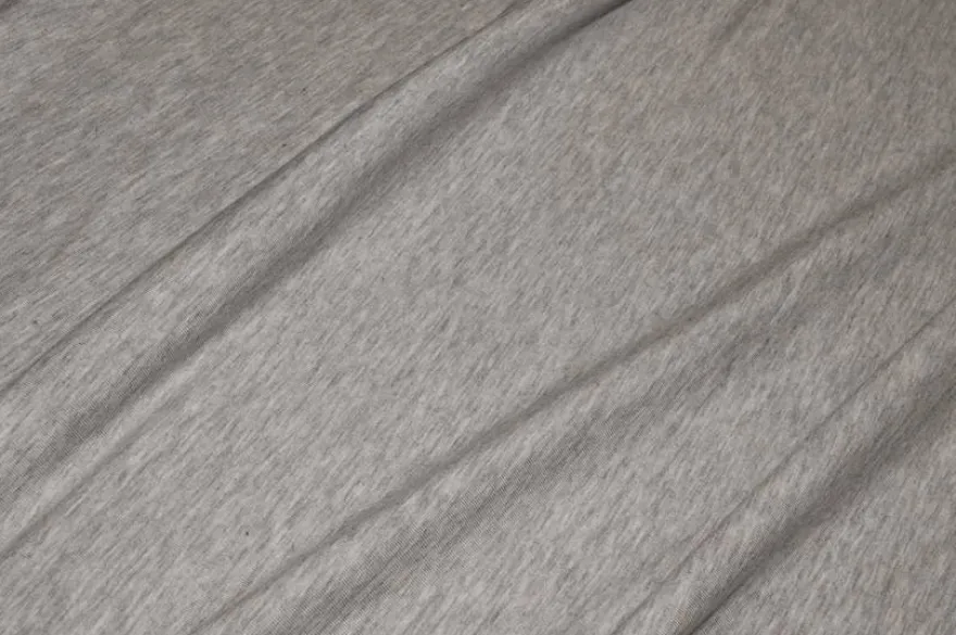 TESSUTO MAGLINA VISCOSA GRIGIO CHIARO MELANGE