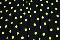 TESSUTO MAGLINA VISCOSA POIS COLOR LIME
