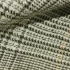 TESSUTO MISTO LINO PRINCIPE DI GALLES LUREX VERDE