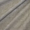 TESSUTO MISTO LINO PRINCIPE DI GALLES BEIGE ADESIVATO