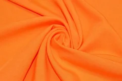 TESSUTO MISTO LINO VISCOSA ARANCIO