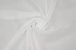 TESSUTO MUSSOLA PURO COTONE BIANCO