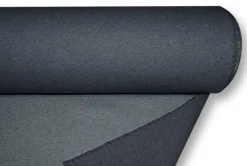 TESSUTO NEOPRENE DOPPIO GRIGIO SCURO/GRIGIO CHIARO MELANGE