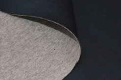 TESSUTO NEOPRENE DOPPIO GRIGIO E BLU