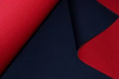 TESSUTO NEOPRENE DOPPIO ROSSO/BLU