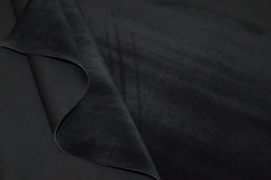 TESSUTO NEOPRENE IN CINIGLIA NERO