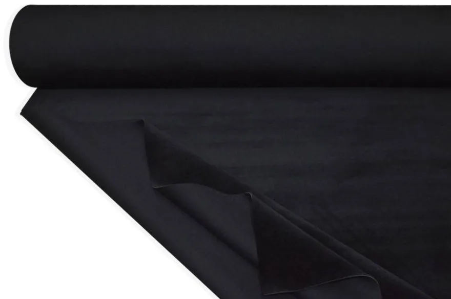 TESSUTO NEOPRENE IN CINIGLIA NERO