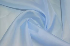 TESSUTO ORGANZA PURA SETA AZZURRA