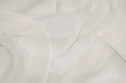 TESSUTO ORGANZA PURA SETA COLOR NATURALE