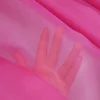 TESSUTO ORGANZA PURA SETA FUCSIA