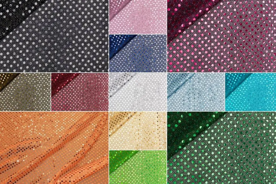 TESSUTO PAILLETTES ECONOMICO