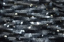 TESSUTO PAILLETTES GRIGIO/NERO