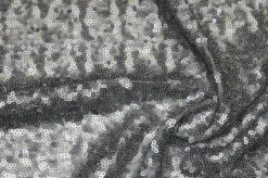TESSUTO PAILLETTES MM 3 GRIGIO