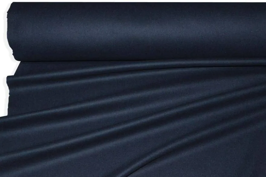 TESSUTO PANNO CAPPOTTO PURA LANA BLU