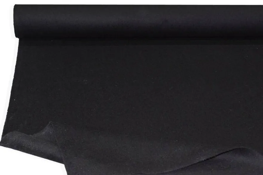 TESSUTO PANNO CAPPOTTO PURA LANA NERO