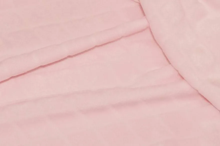 TESSUTO PILE OPERATO ROMBO ROSA