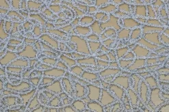 TESSUTO PIZZO ARGENTO SAVOIA
