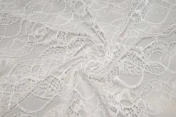 TESSUTO PIZZO CHANTILLY FANTASIA TRECCIA