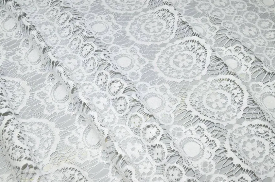 TESSUTO PIZZO COLOR NATURALE