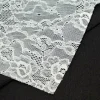 TESSUTO PIZZO JERSEY BIANCO E NERO