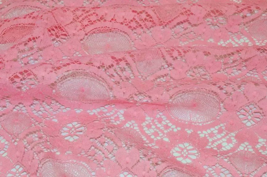 TESSUTO PIZZO ROSA