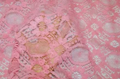 TESSUTO PIZZO ROSA