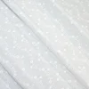 TESSUTO PIZZO SAN GALLO PURO COTONE RICAMO FIORELLINO BIANCO